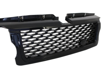 Central Grille and Side Vents Assembly suitable for Land Rover Range Rover Sport (2005-2008) L320 Autobiography Look All Black Edition