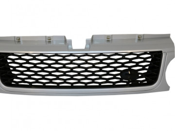 Central Grille and Side Vents Assembly suitable for Range Rover Sport Facelift (2009-2013) L320 Autobiography Look Silver Edition