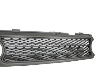 Central Grille suitable for Land ROVER Range ROVER Vogue III (L322) (2006-2009) Silver Autobiography Supercharged Edition