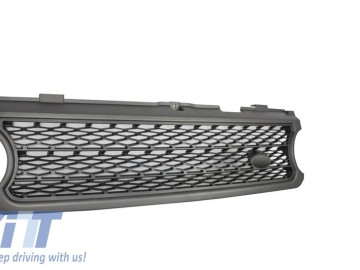 Central Grille suitable for Land ROVER Range ROVER Vogue III (L322) (2006-2009) Silver Autobiography Supercharged Edition