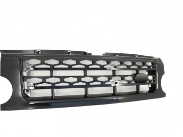 Central Grille suitable for Land ROVER Range Rover Discovery III (2004-2009) Autobiography Design All Black