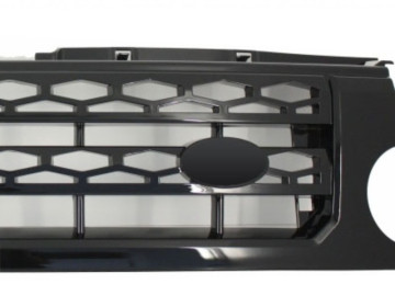 Central Grille suitable for Land ROVER Range Rover Discovery III (2004-2009) Autobiography Design All Black