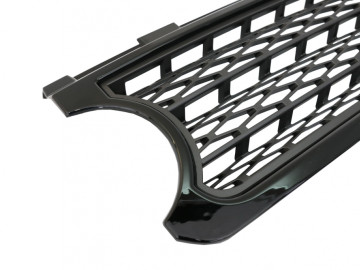 Central Grille suitable for Land Range Rover Vogue III L322 (2006-2009) Black Grey Autobiography Supercharged Edition