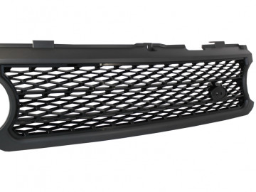 Central Grille suitable for Land Range Rover Vogue III L322 (2006-2009) Grey Black Autobiography Supercharged Edition