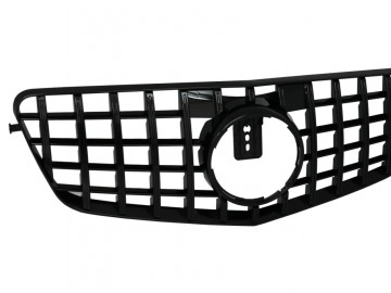 Central Grille suitable for Mercedes E-Class W212 S212 (2009-2013) GT-R Panamericana Design Black