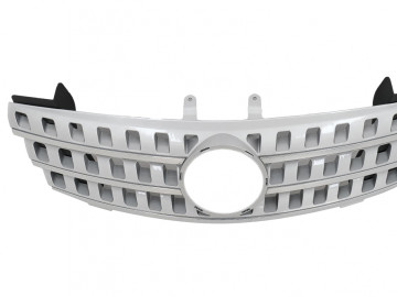 Central Grille suitable for Mercedes ML W164 (2005-2008) Chrome