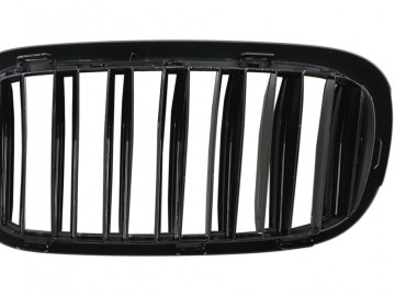 Central Grilles Kidney suitable for BMW X5 F15 X6 F16 (2014-2018) X5M X6M Double Stripe Design M-Package Sport