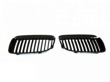 Central Kidney Grilles suitable for BMW 3 Series E90 E91 Pre-LCI (2005-2008) Black