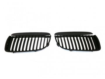 Central Kidney Grilles suitable for BMW 3 Series E90 E91 Pre-LCI (2005-2008) Black