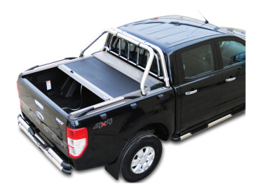 Cobertura Retrátil de alumínio anodizado (Standard) Ford Ranger 2007->2011