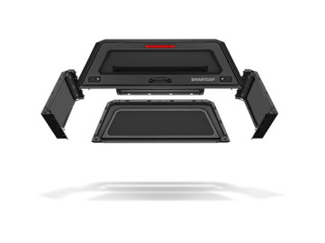 Cobertura SMARTCAP EVO HATCHBACK Ranger 2023+ (cabina dupla) – Preto mate
