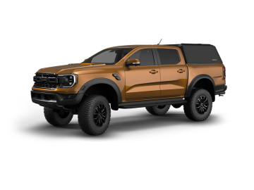 Cobertura SMARTCAP EVO HATCHBACK Ranger 2023+ (cabina dupla) – Preto mate