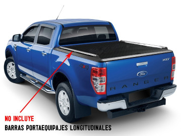 Cobertura Tonneau Alumínio Cabine Dupla - Ford Ranger PX (2012-2018)