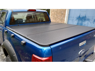 Cobertura dobrável em três parte (Hard-Tri-Fold) para Ford Ranger 2012-2022