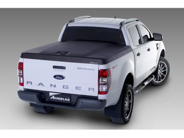 Cobertura plana AEROKLAS em ABS, acabamento preto texturado (cabina dupla)