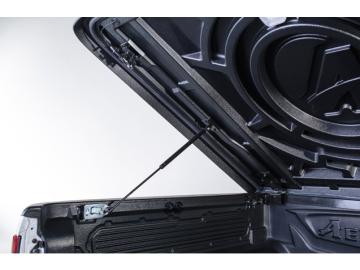 Cobertura plana AEROKLAS em ABS, acabamento preto texturado (cabina dupla)