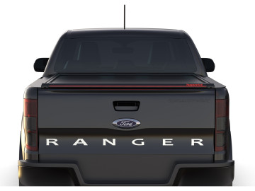 Cobertura retrátil Tessera SE em preto mate Ford Ranger 2012+ 2016+ 2020+ Cabine Extra XLT