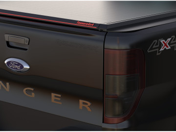 Cobertura retrátil Tessera SE em preto mate Ford Ranger 2012+ 2016+ 2020+ Cabine Extra XLT