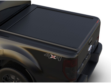 Cobertura retrátil Tessera SE em preto mate Ford Ranger 2012+ 2016+ 2020+ Cabine Extra XLT