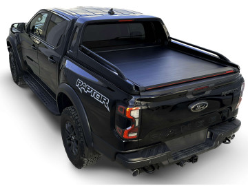 Cobertura retrátil Tessera SE em preto mate Ford Ranger (P703) 2023+ Cabine Dupla