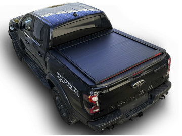 Cobertura retrátil Tessera SE em preto mate Ford Ranger (P703) 2023+ Cabine Dupla