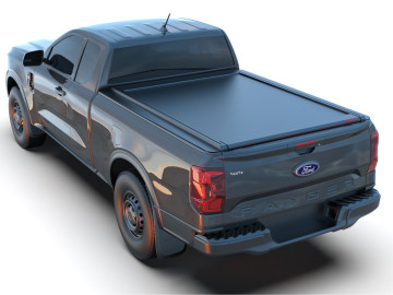 Cobertura retrátil Tessera SE em preto mate Ford Ranger (P703) 2023+ Cabine Extra - XL/XLT/LIMITED