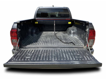 Cobertura retrátil Tessera SE em preto mate Toyota Hilux (Revo) '07-2016-> Cabine Extra 