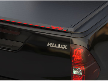 Cobertura retrátil Tessera SE em preto mate Toyota Hilux (Revo) '07-2016-> Cabine Extra 