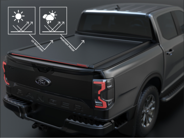 Cobertura retrátil Tessera SE em preto mate Volkswagen Amarok 2023+