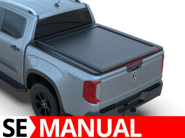 Cobertura retrátil Tessera SE em preto mate Volkswagen Amarok 2023+
