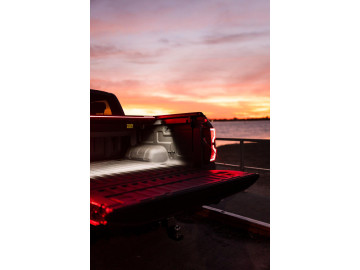 Cobertura retrátil eléctrica Tessera Roll+ (versão BASIC + E-KIT) em Preto Mate Ford Ranger (P703) 2023+ NO OEM ROLL BAR