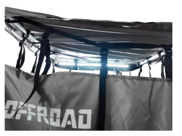 Compartimento OFFROAD ( Para duche / Vestiário 1 x 1 m) – Cinzento