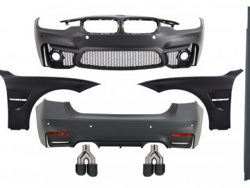 Complete Body Kit suitable for BMW 3 Series F30 (2011-2019) EVO II M3 CS Design with Front Fenders