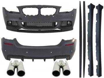 Complete Body Kit suitable for BMW F10 5 Series (2011-up) M-Performance Design with Exhaust Muffler Tips ACS-design