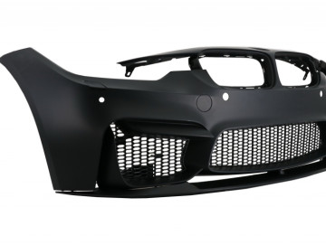 Complete Body Kit suitable for BMW F30 (2011-2019) EVO II M3 CS Style with Front Fenders and Hood Bonnet & Tips Carbon