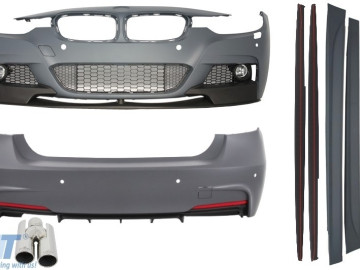 Complete Body Kit suitable for BMW F30 (2011-up) M-Performance Design with Exhaust Muffler Tips LEFT