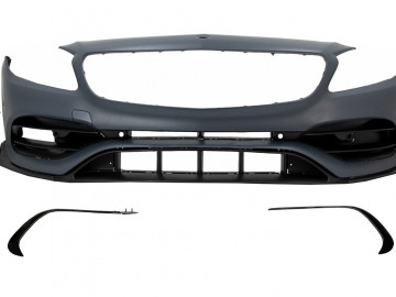 Complete Body Kit suitable for Mercedes A-Class W176 (2012-2018) A45 Design with Spoiler Splitters Fins Aero