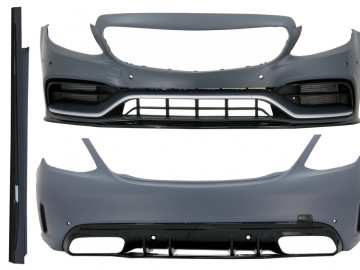 Complete Body Kit suitable for Mercedes C-Class W205 Sedan (2014-2020) C63s Edition 1 Design