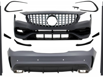 Complete Body Kit suitable for Mercedes CLA W117 C117 (2013-2018) Facelift CLA45 Design Front Grille