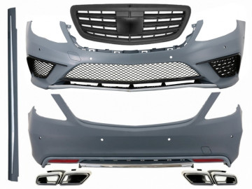 Complete Body Kit suitable for Mercedes S-Class W222 (2013-06.2017) S63 Design