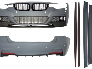 Complete Body Kit with Kidney Grilles Piano Black M Design suitable for BMW F30 (2011-up) M-Performance Design