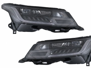 Complete Body Kit with LED Headlights and Taillights suitable for Range Rover Sport L494 (2013-2017) Conversion to 2019 SVR Design