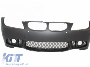 Complete Body Kit with PDC Fog Lights suitable for BMW 3 Series E90 LCI Facelift 2008-2011 M3 Design