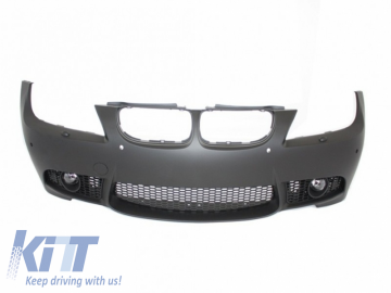 Complete Body Kit with PDC Fog Lights suitable for BMW 3 Series E90 LCI Facelift 2008-2011 M3 Design