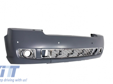 Complete Conversion Autobiography Design Body Kit suitable for Range ROVER Vogue (L322) (2002-2009) Retrofit to Facelift (2010-up) Black Silver Grille