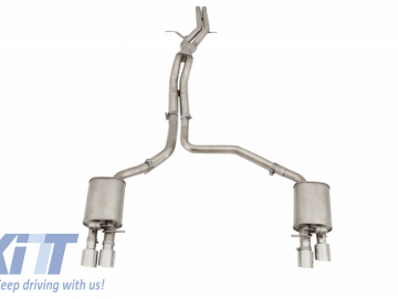 Complete Exhaust System suitable for Audi A7 4G (2010-2018) Petrol Engine 2.5L/2.8L/2.0T/1.8T/3.0T with Valvetronic