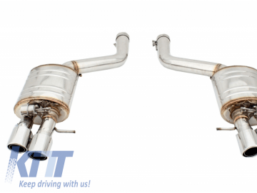 Complete Exhaust System suitable for BMW 5 Series F10 (2011-2016) Petrol 1.6/2.0 L 520i N2B20/NB20B16 / 528i NB20B20 Turbocharged I4 Twin Double Exhau