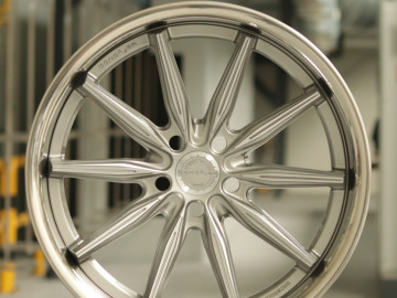 Concaver Cvr8 19X9 Brushed Titanium