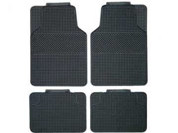 Conjunto Tapetes Borracha Indiana 4 Pçs