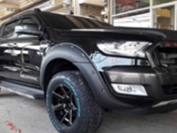 Abas Plástico ABS Ford Ranger 2015-2018